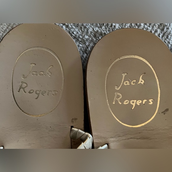Jack Rogers Lauren Sandals - Metallic Gold - Picture 5 of 5